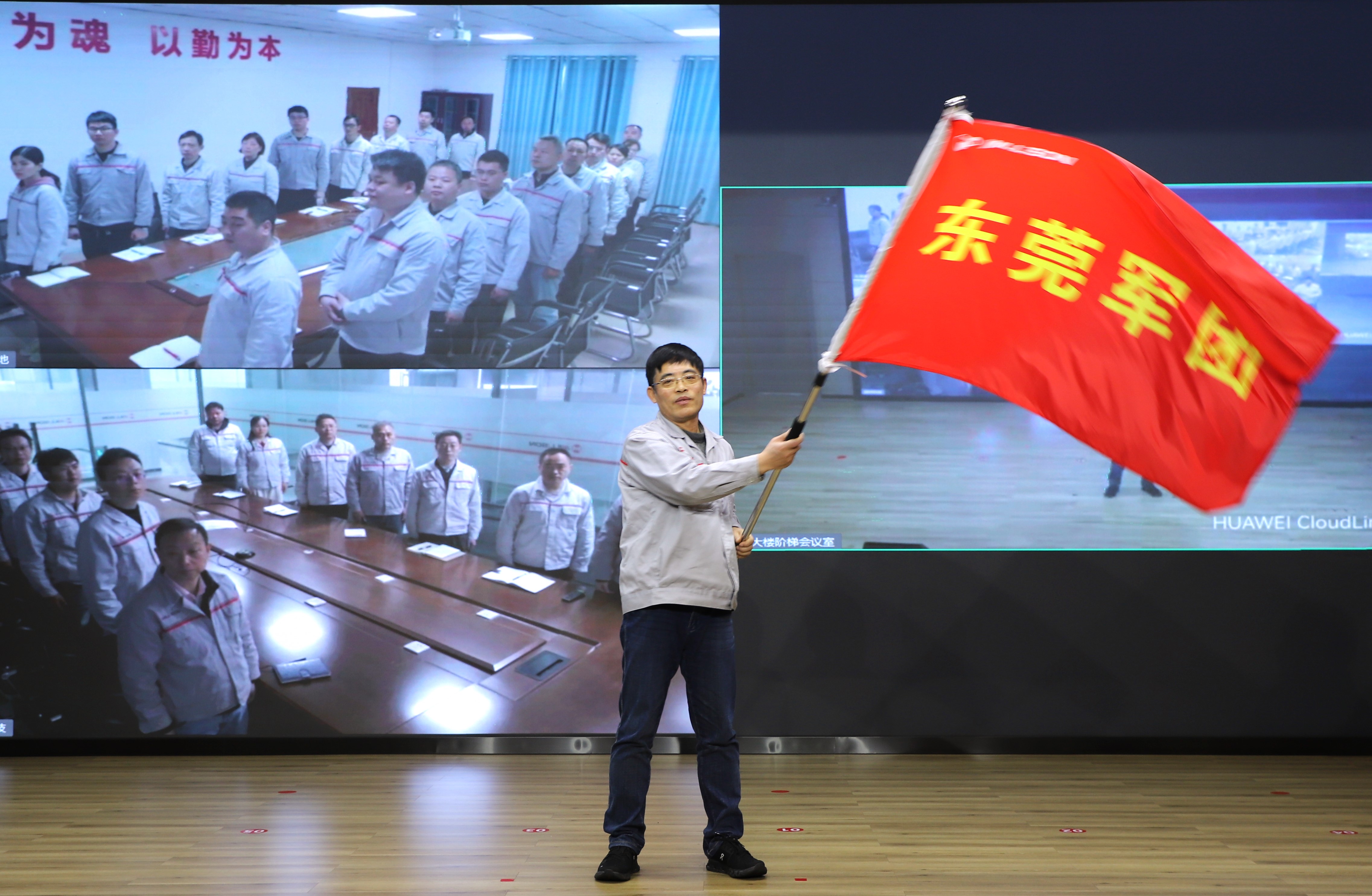 軍隊授旗儀式 (5)